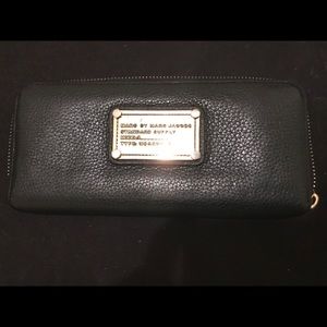Marc by Marc Jacobs black leather wallet